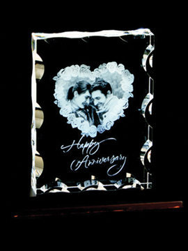 Personalised 3D Photo Crystal (1118E)